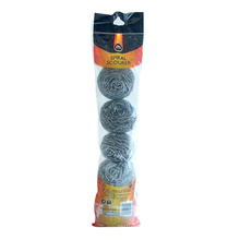 Wholesale cheap kitchen pot cleaning galvanized mesh scourer ball